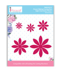 Eight Petal Daisy Flower - Flower Making Cutting Dies