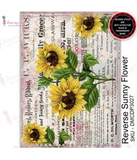 Reverse Sunny Flowers - Transfer Me