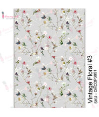 Vintage Floral #3 - Transfer Me