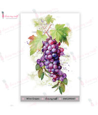 Wine Grapes - Mini Transfer Me (4" X 6")