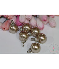 Beige - Hanging Pearls