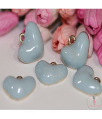 Puffed Heart - Cool Blue