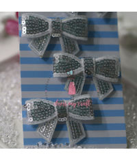 Sparkling Bow - White