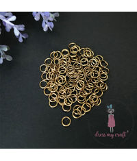 Jump Rings - Golden Antique 7 X 5 mm