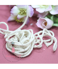 White Cotton Cord - Thick