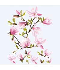 Magnolias - Fabric Transfer Sheet
