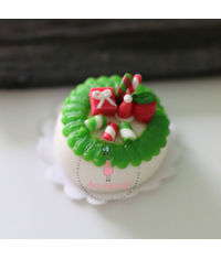 Miniature Christmas Cake # 3