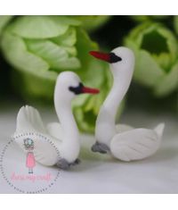 Miniature Figure Small Swan