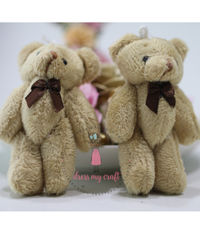 Mini Brown Soft Plush Teddy Bear