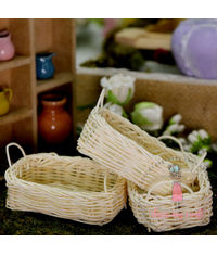 Large Wicker Basket - Miniature