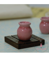 Miniature Pink Round Vase #1