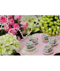 Miniature Strawberry Cup & Plate