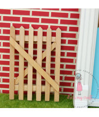 Miniature Wooden Fence