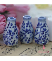 Miniature Hand Printed Vase