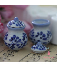 Miniature Round Pot with Lid