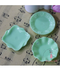 Miniature Plate - Green