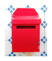 Miniature Letter Box # 2 - Red