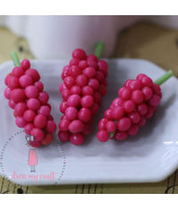 Miniature Fruit - Pink Grapes