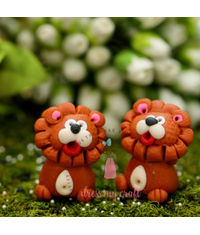 Miniature Figure Cute Lion