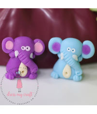 Miniature Figure Baby Elephant