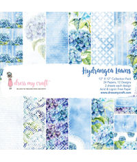 Hydrangea Lawns - 12"X12" Paper Pad