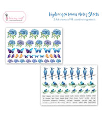 Hydrangea Lawns Motif Sheet