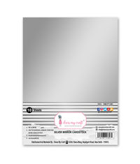 Silver Mirror Cardstock