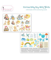 Precious Baby Boy Motif Sheet