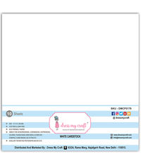 White Cardstock - 250 GSM