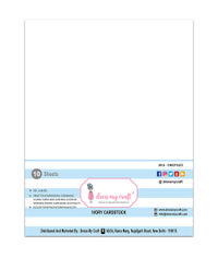 Ivory Cardstock - A4 Size - 280 GSM