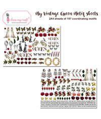 My Vintage Lady Motif Sheet