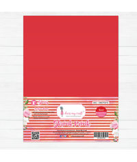 Shrink Prink - Red Frosted Glass Sheet - Pack of 10 Sheets
