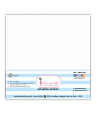 White Cardstock - Line Textured - 250 gsm