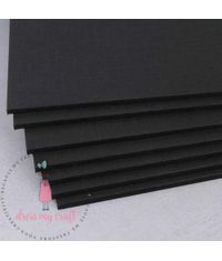 Smooth Black Chipboard - 1000 GSM