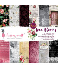 Love Blooms  6x6 Paper Pad