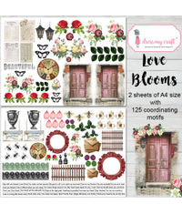 Love Blooms Motif Sheets