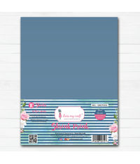 Shrink Prink - Blue Beads Frosted Glass Sheet - Pack of 10 Sheets