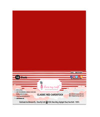 Classic Red Cardstock - A4 - 250 Gsm