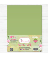 Shrink Prink - Olive Green Frosted Glass Sheet - Pack of 50 Sheets