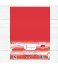 Shrink Prink - Red Frosted Glass Sheet - Pack of 50 Sheets