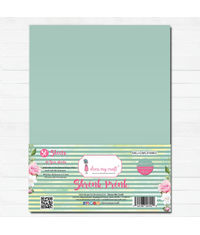 Shrink Prink - Dull Green Frosted Glass Sheet - Pack of 50 Sheets