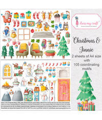 Christmas & Jinnie Motif Sheets