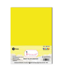 Bright Yellow Cardstock - A4 - 250 Gsm