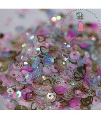 Pink Celebration Sequins