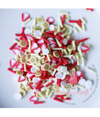 Strawberry Banana Confetti Mix