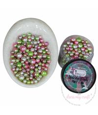 Unicorn Beads - Pink & Green