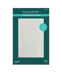 CORRUGATED 3D EMBOSSING FOLDER