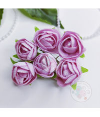 Fabric Roses - Pink