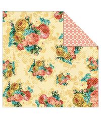 Floral - 25 Pcs of 12" x 12" Paper