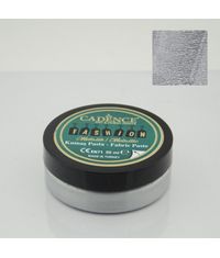 Fashion Metallic Fabric Paste - Silver